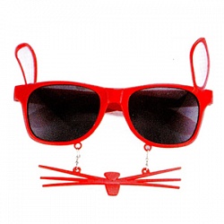 Очки Заяц с усами 