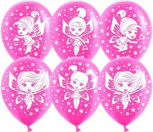 12" Феи, Фуше, пастель (Китай)/ 50 шт 612712