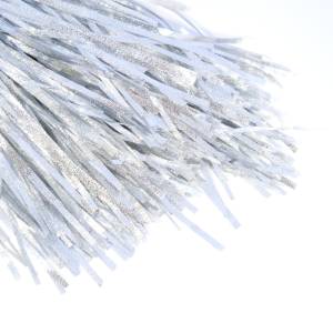 Дождик СЕРЕБРО с тиснением 0,2*1,5м./ч22206