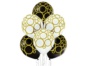 Круги золотые, металлик 14" 1103-1674