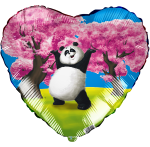 18" Сердце Панда (Россия)/750100