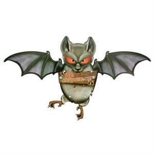 Украшение для Хеллоуина "Летучая мышь" 53*29 см. 1390403