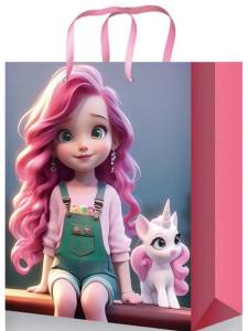 Пакет подарочный L/ПКП-0367 26,4*32,7*8 см 