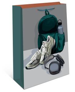 Пакет подарочный 26*32*12 см. / 0193.853