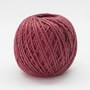 ЭКО Шпагат джутовый Красный, 100 м./8118-1