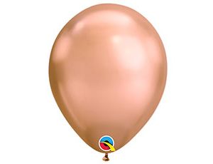11" Хром розовое золото (Qualatex)