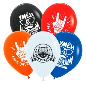 12" Брутальный для него, ассорти пастель (Колумбия) 612245-25