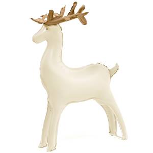 AIR 3D Олень бежевый, сатин 49" (ходячий шар) / 26794