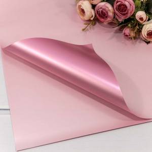Пленка матовая Розовый/Пудровый Глянец 40см*45см 20 шт./1364/8