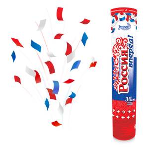 Пневмохлопушка Россия, вперед 30 см. (8230R)