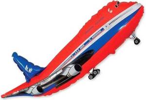 Самолет красный / Flexmetal 1207-1152