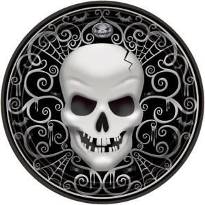 Шар 18" Череп с узорами (Анаграм)/1202-1513