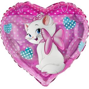 18" Сердце, Кошечка Мари / Китай 13250