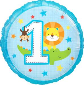 Шар "1-ый ДР Мальчик" (CTI) / 317019HV