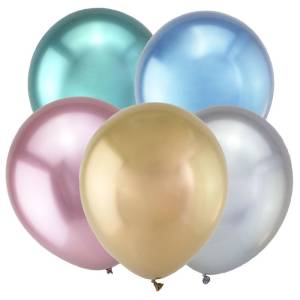 12" Метал, Ассорти, Зеркальные шары (Турция)