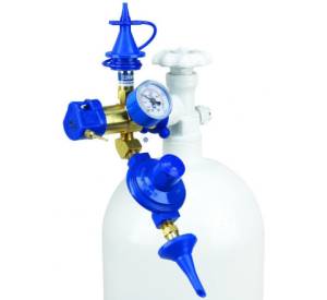 ГО с клапаном, манометром и редуктором (Conwin)