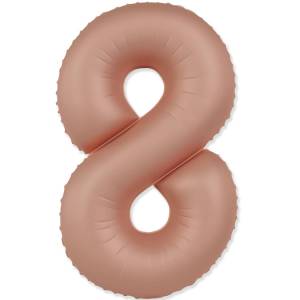 Цифра "8" - SLIM Vintage Rose / Flexmetal 1207-6060