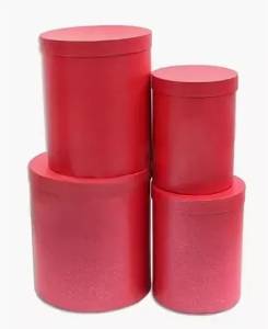 Коробка 20*20*24 см "Красная Азия"