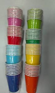 Стаканы цветные в ассортименте