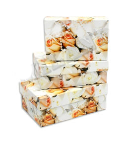 Коробка "Розы"  19*12*7,5 см.ПП-0569