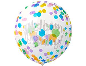Bubble Сфера 18" WELCOME BABY (Китай) 1202-3307