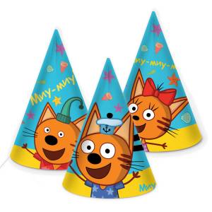 Колпак "Три Кота" Морские приключения (6 шт.) 6014977