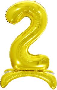 32" Цифра на подставке "2" золото/ Китай 132012