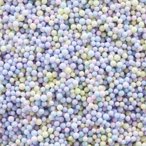Шарики пенопласт,микс Мультиколор 2-4 мм, 10 гр. / 6231118