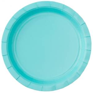 Тарелка бирюзовая 17 см. 6 шт. 1502-6213