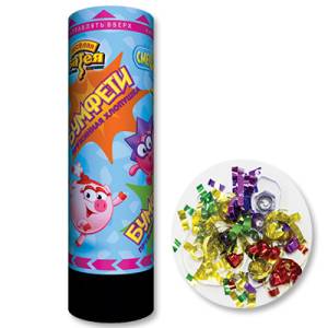 Хлопушка Смешарики 16 см. пружинная