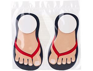 Грузик-Ножки д/шара Шлепанцы / 1302-1138