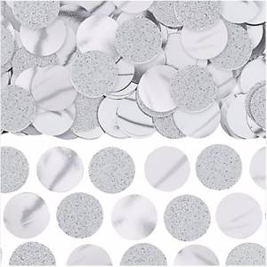 Конфетти "Круги серебряные блеск" 64 гр.