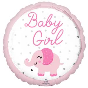 18" Baby Girl! Слоник розовый (Анаграм) / 1202-3572