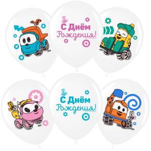 12" Грузовичок Лёва, СДР! белый пастель (Малайзия) 501800