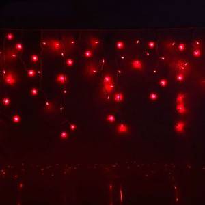 Гирлянда "Бахрома"улич. 3*06 м.1080176 красная
