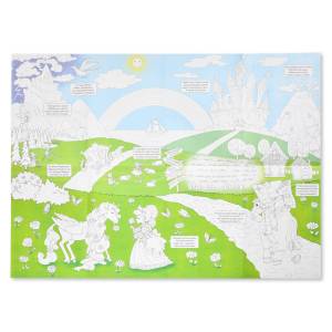 Открытка "А-Д" Плакат-раскраска