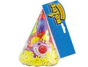 Колпак "Клоун с шарами с бахромой"