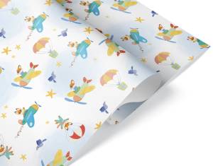 Уп. бумага "Лисята пилоты" 0,7*1 м (10 листов) / 2050885