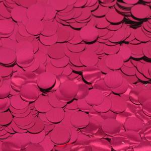 Конфетти для шаров "Кружки Фуксия" 1 см 50 гр. 6014731