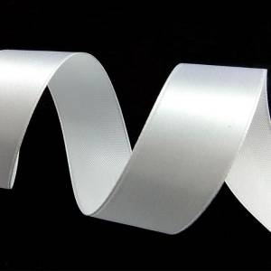 Лента атлас белый 50мм*27,4 м/1509-0395