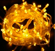 Гирлянда светодиодная ТЕПЛЫЙ БЕЛЫЙ 10 м. / 4456-100WW