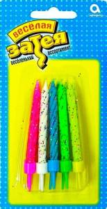 Свечи д/торта "Блеск 10 шт."           