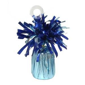 Грузик д/шара Цилиндр голубой 140гр / 1302-1187