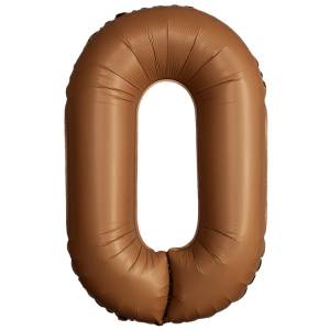 Цифра "0" - SLIM Choco Brown / Flexmetal 1207-6043