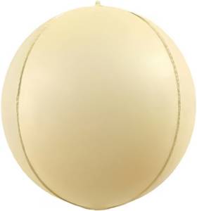 Сфера 3D Белый песок 22" (Китай)/ 24012