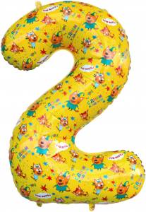 Цифра "2" Три Кота / Китай 401122