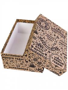 Коробка-Крафт Пожелания 19*12*7,5мм/Кор-2131