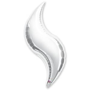 Зигзаг серебро 28"