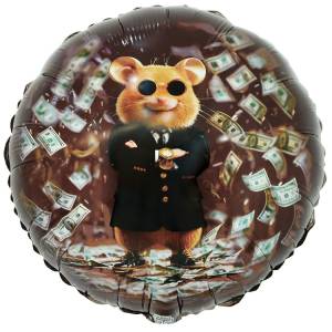 18" Капитан Удача Хомяк / Китай 1202-4084