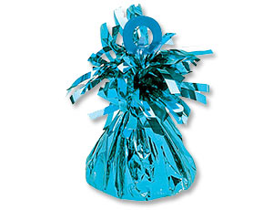 Грузик д/шара Конус бирюза 170гр/1302-1068